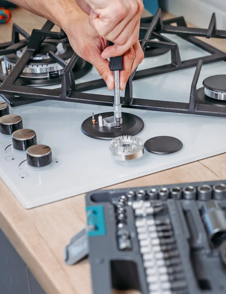gas stove repair in Davidson