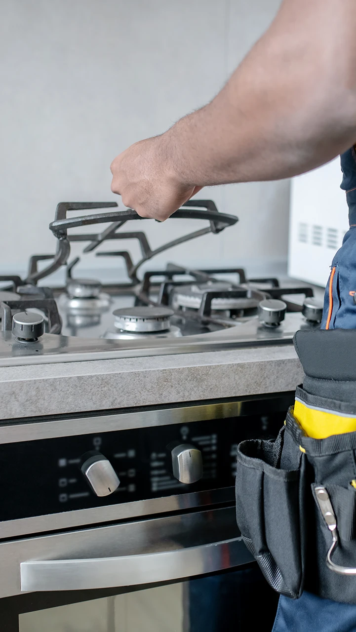 Gas Stove Burner Repair